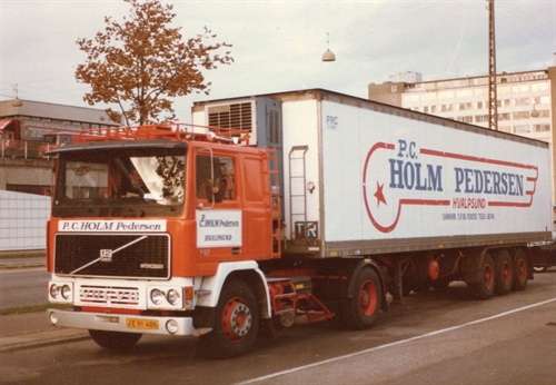 DMC Decals 87-407 P. C. Holm Pedersen, Semi-trailer 1/87
